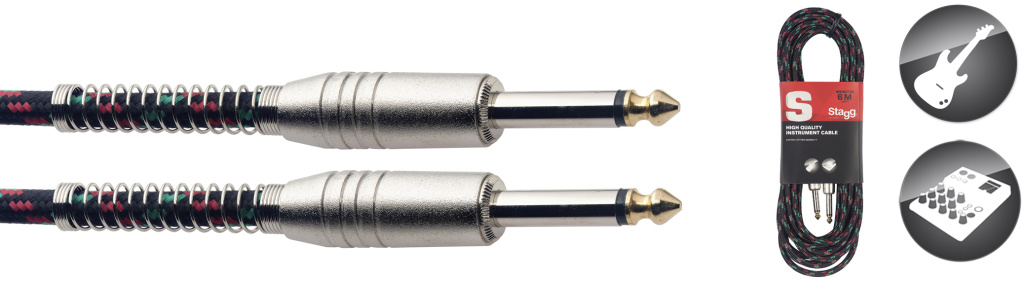 6M/20FT VINTWEED CABLE-BLACK