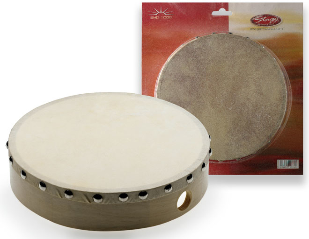 8" Pretuned Hand Drum Wood