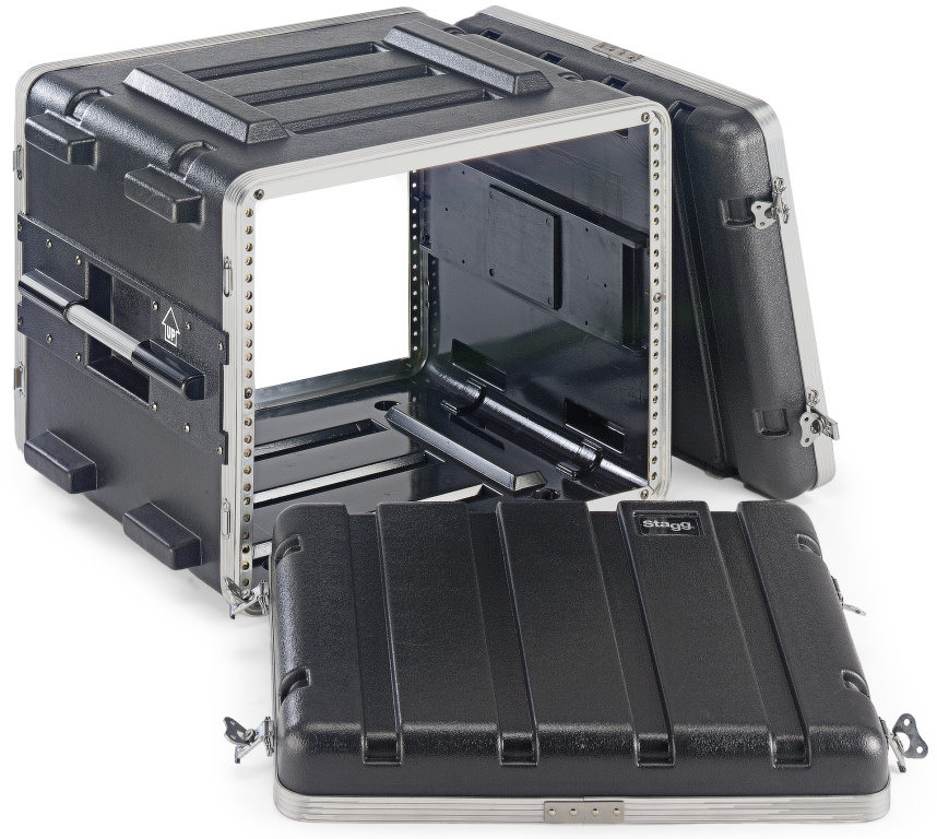 8-Units/19" Rack Abs Case - 2