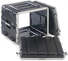 8-Units/19" Rack Abs Case