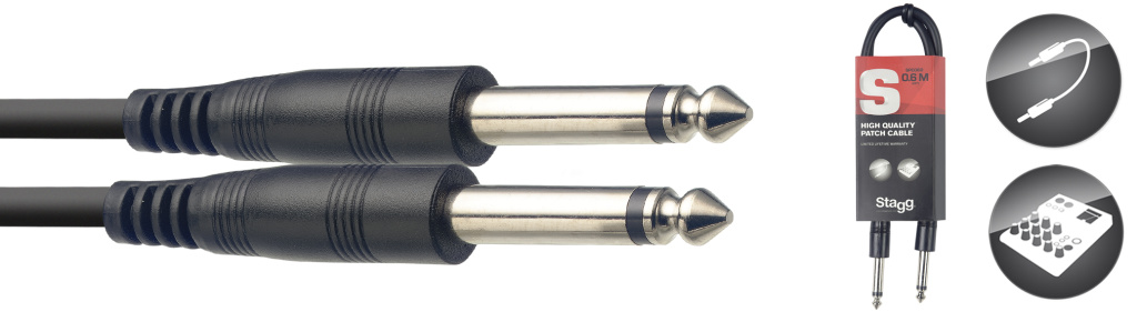 90CM/3FT-PATCHCABLE PLUG-PLUG - 2