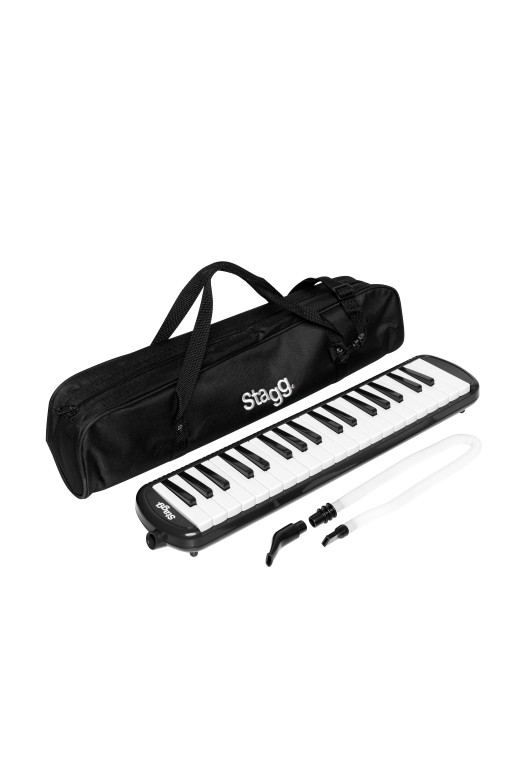 Melodica Bk 37Keys+Mthp+Tb+Bag
