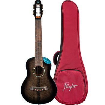 Flight NIGHTHAWK Concert EQ-A All solid Concert   Black stain