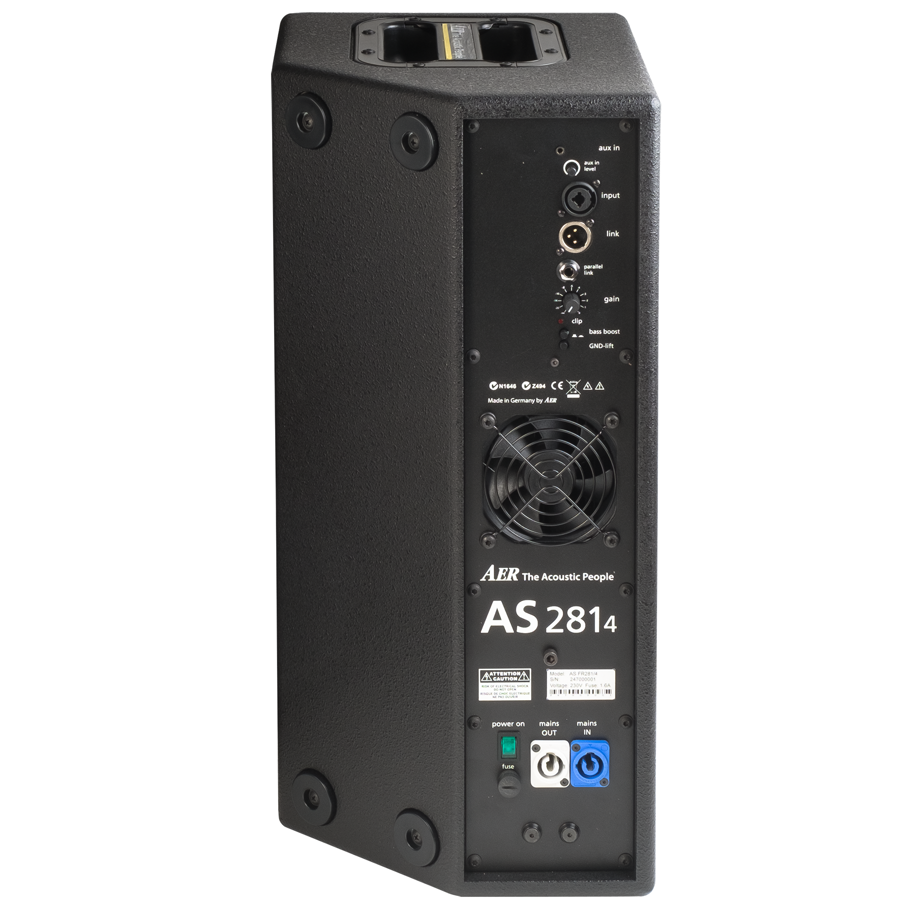 AER AS281 Active Fullrange 2x8"" - 2