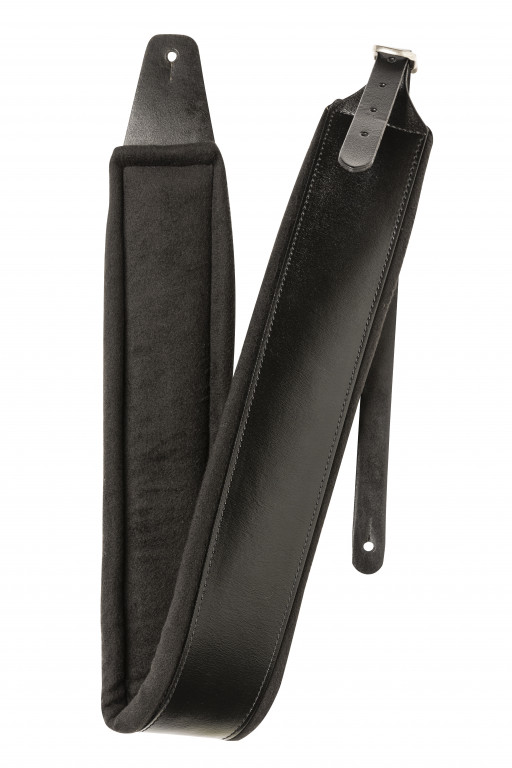 Leather Buckle Strap Black