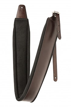 Leather Buckle Strap Brown