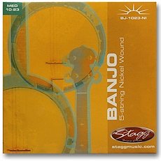 Banjo 5-Str Set/Nickel/Med Lt