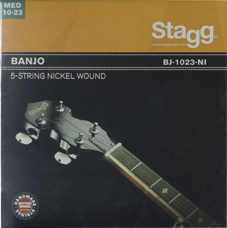 Banjo 5-Str Set/Nickel/Med Lt - 2