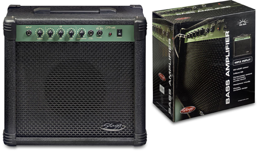 Bass Guit.Ampli 20W 230V
