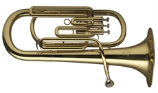 Bb Baritone,3 Pistons+Case
