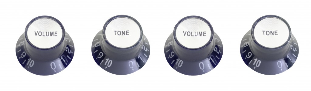 Lp Vol Tone Button Black
