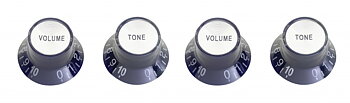 Lp Vol Tone Button Black
