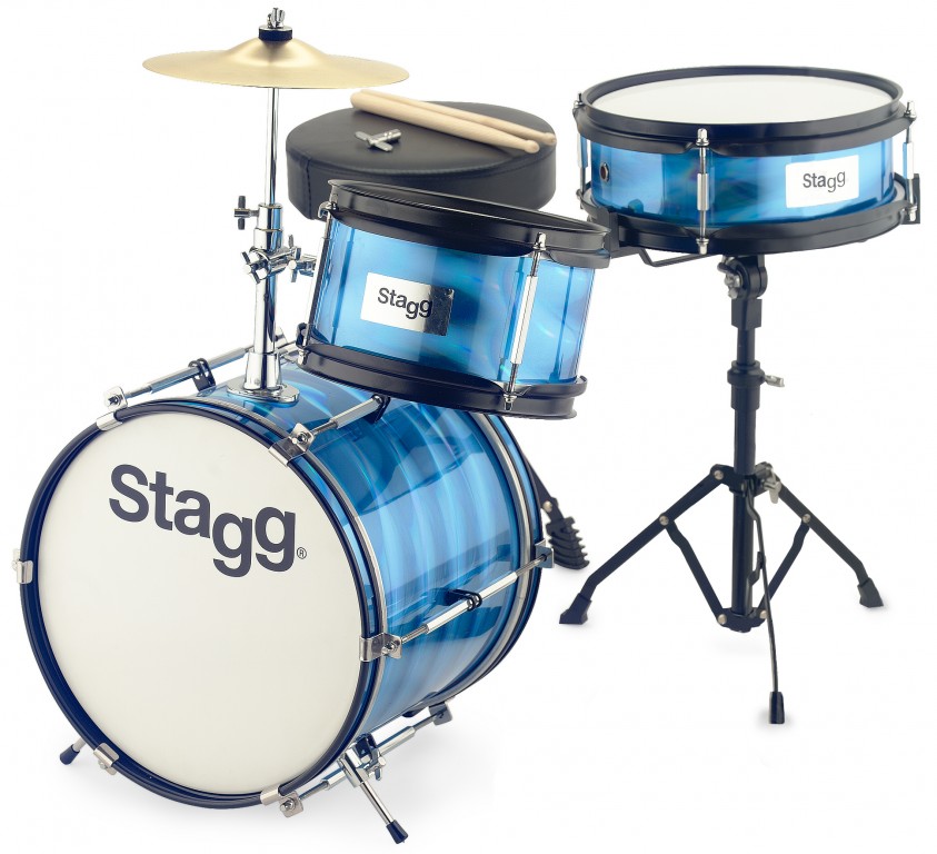 3Pc 12"Jr Drset+Hw/Throne-Blue