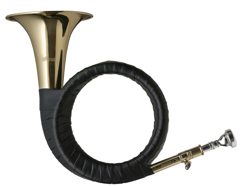 Bb Hunting Horn+Bag - 2