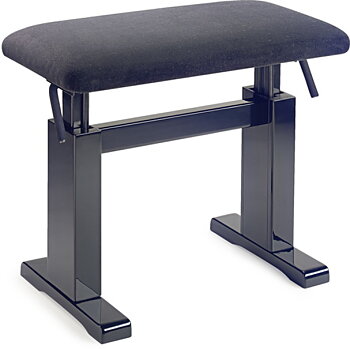 Black Hydro Bench Hglss+Vel Bk