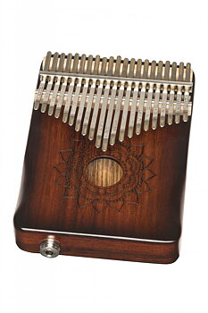 Zebra Wood E-Kalimba 21 Keys