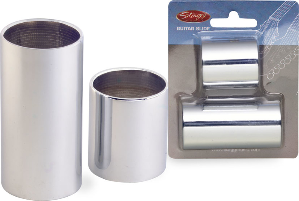 Chromed Steel Slide Set-Large