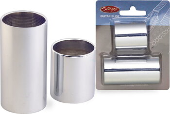 Chromed Steel Slide Set-Large