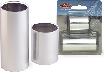 Chromed Steel Slide Set-Medium