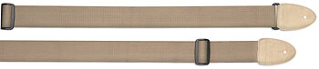Cotton Guitar Strap/2"/Beige