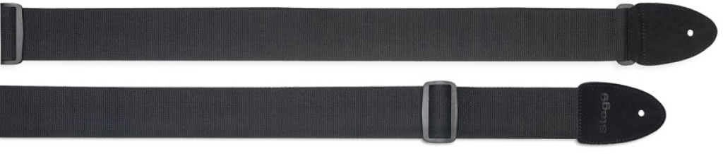 Cotton Guitar Strap/2"/Black