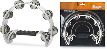 Cutaway Tambour.16 Jing,White