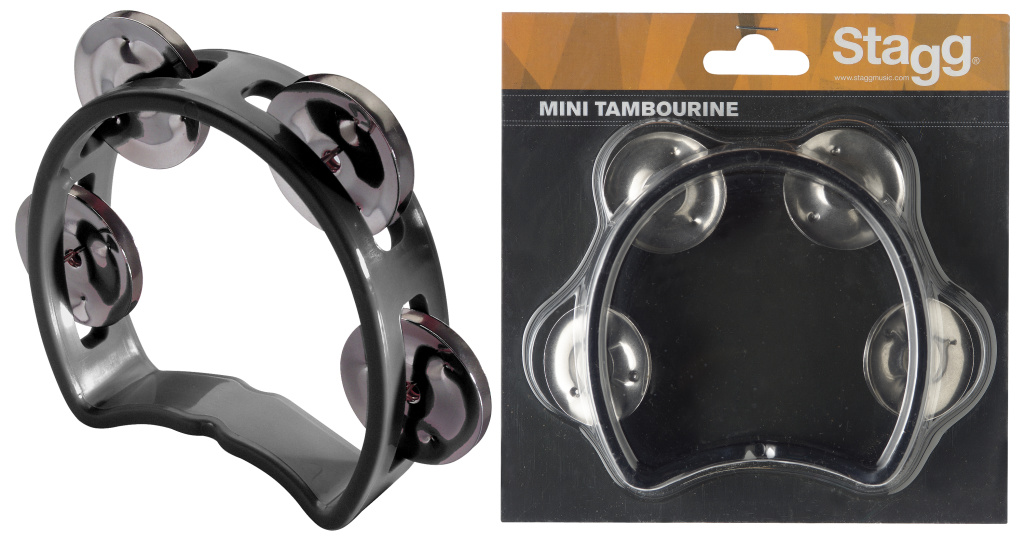 Cutaway Tambourine 4Jing Black