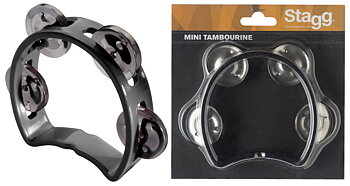 Cutaway Tambourine 4Jing Black