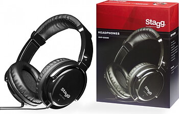 Deluxe Stereo Headphones w Cirumaural ear pads