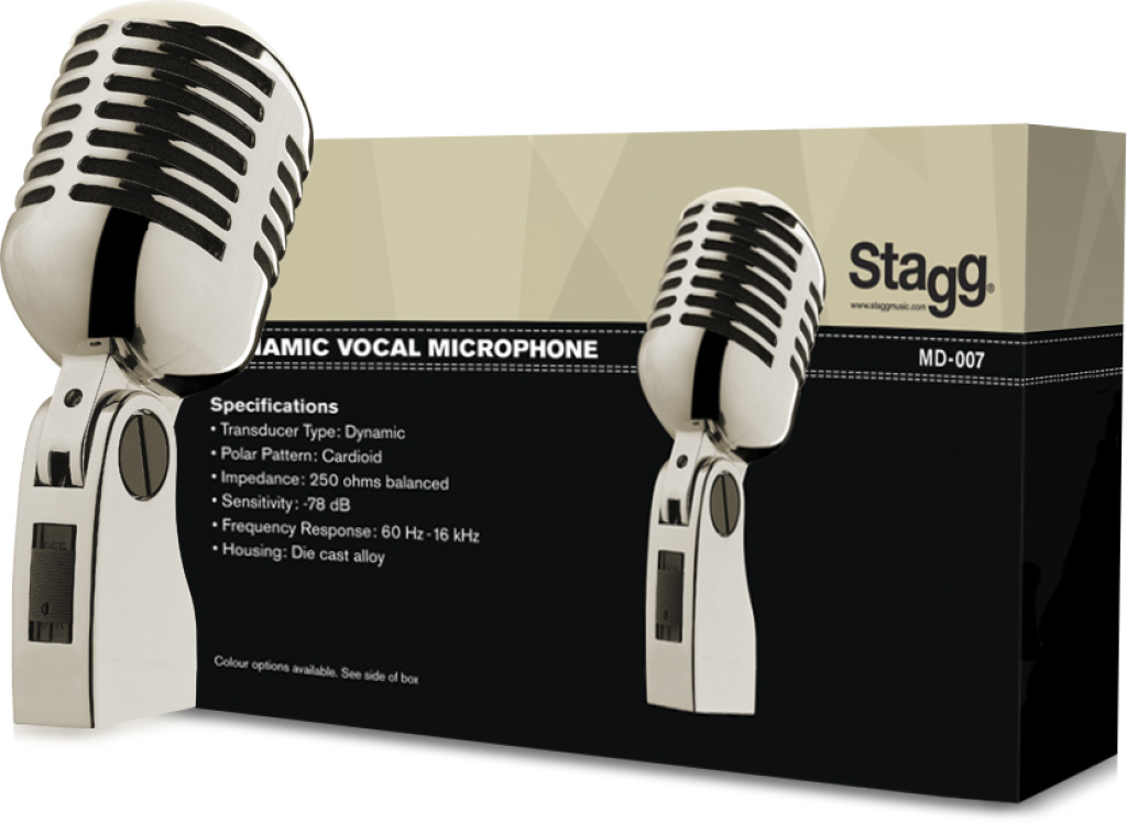 Dynamic Microphone 50'S Chrome