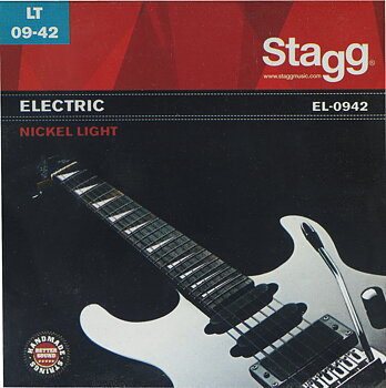 Elgitarrsträngar Stagg EL-0942  