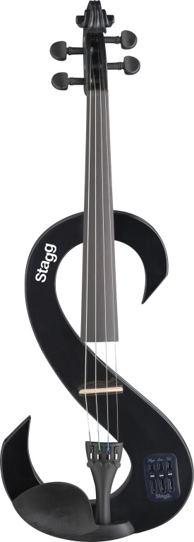 Elec.Vln&Hdphone+Softcase/Blck