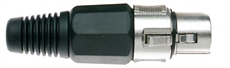 Female Xlr Pro Plug-Nickel Plt