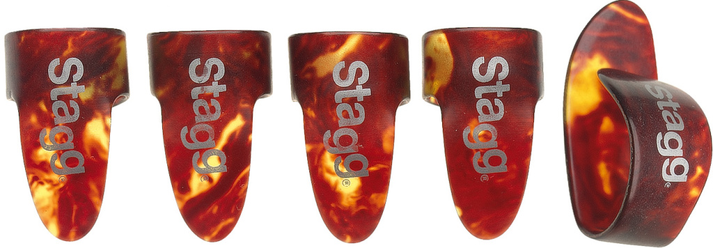 FINGRS+THUMB SHELL PICKSET-MED - 2