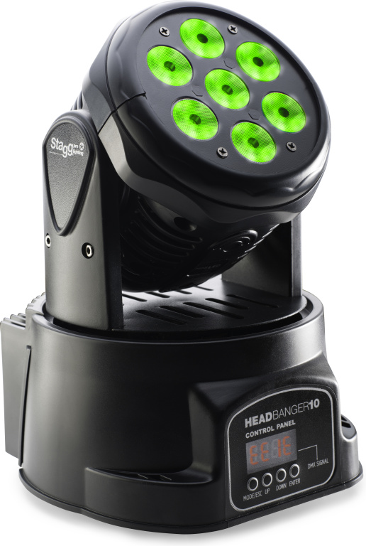 Headbanger 10 Moving Head 7x10W RGB