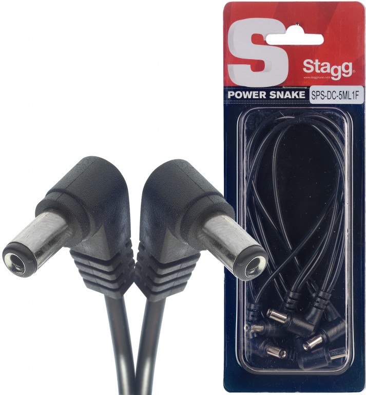 5-Effect Pedal Dc Supply Cable
