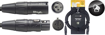 10M/33F Dmx Dl Xlrf-Xlrm 3P Bk