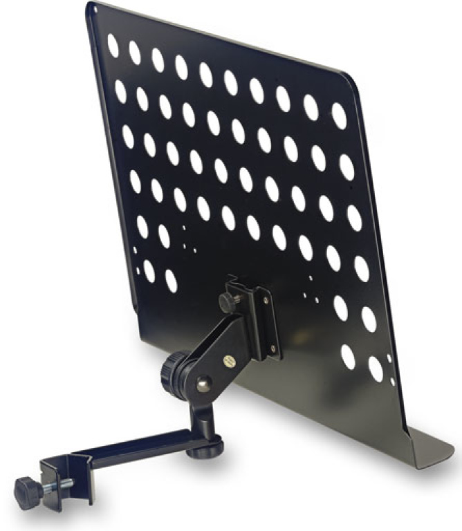 Large Mus.Stand Plate With Arm