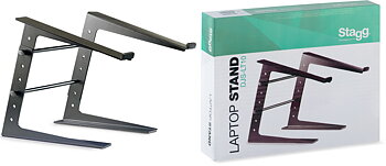 Dj Pro Stand F.Laptop-Metal.Bk