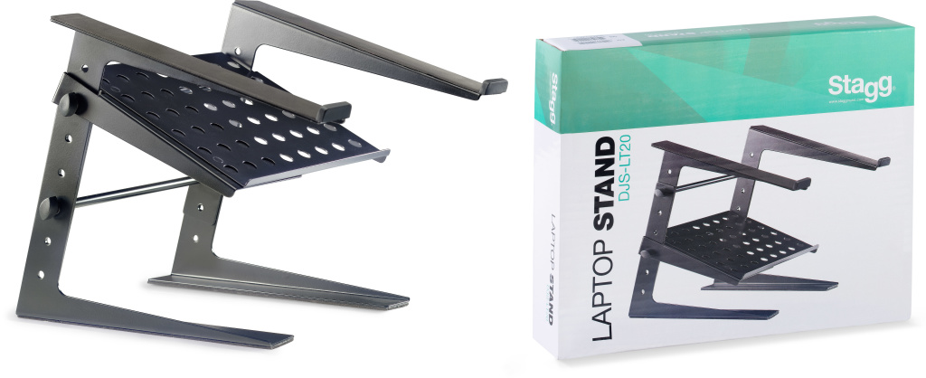 Dj Pro Laptop Stand+Xtra Shelf
