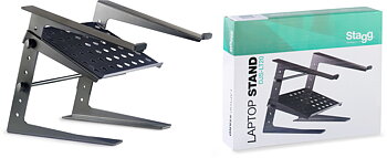 Dj Pro Laptop Stand+Xtra Shelf