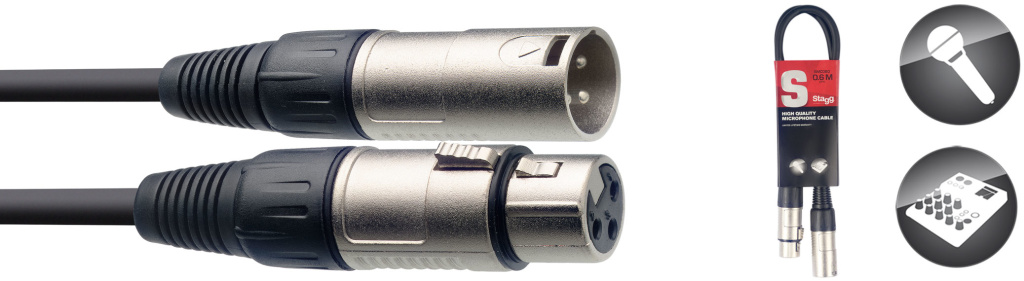 60Cm/2Ft Mike Cable Xlrf-Xlrm