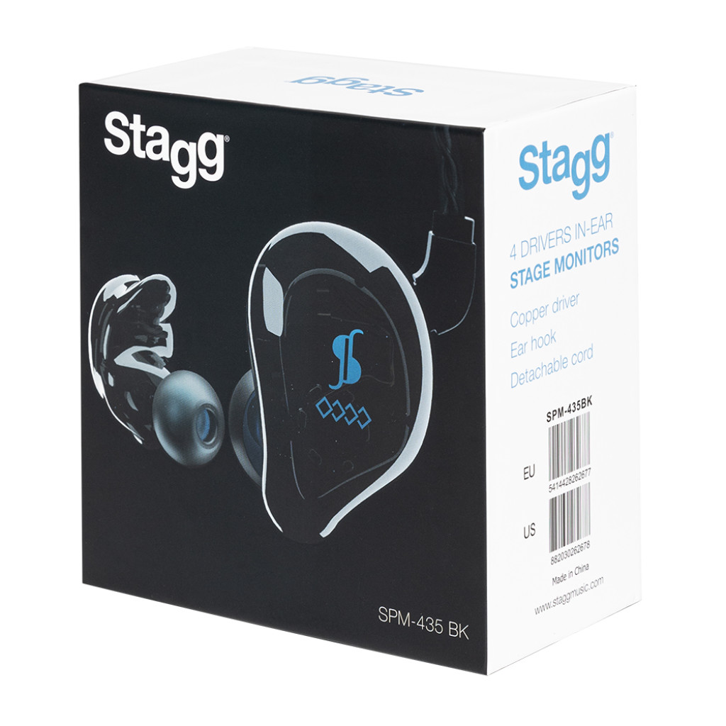 SPM-435BK  4-Driver In-Ear Monitor Black - 4