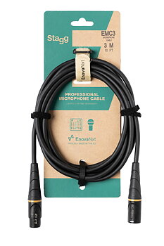 3M/10FT MIC CABLE XLRf-XLRm