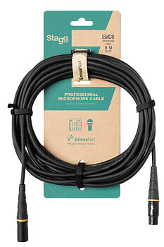 6M/20FT MIC CABLE XLRf-XLRm