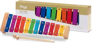 Metallophone 12 Rainbow Keys