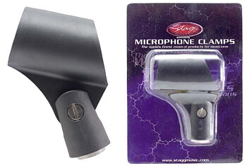 Mic Clamp-Rubber-Black