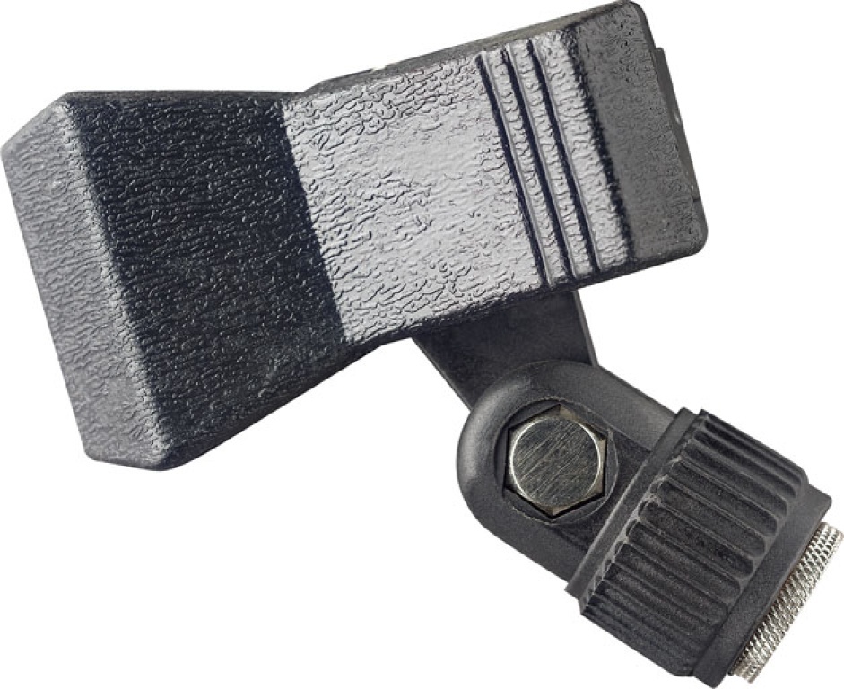 Mic Clamp-Spring Loaded-Black