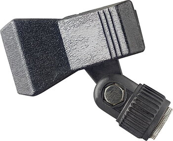 Mic Clamp-Spring Loaded-Black