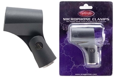 Mic Clamp/Rubber/Standard/Blk